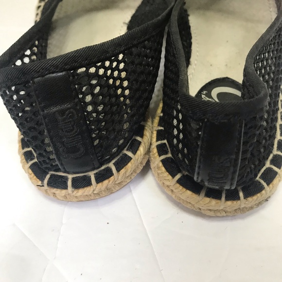 Sam Edelman Ganga Mesh Espadrilles Leather Flats Loafers Shoes Slides Slip On - Picture 11 of 16